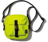 Bolso de hombro KiU 600D cuadrado amarillo neón, repelente al agua y resistente a las manchas K173-935