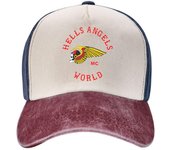 Hell Angel Motorcycle Club Gorras de béisbol Traje Retro Denim desgastado Lavado Snapback Sombrero Estilo unisex Actividades al aire libre Sombrero One Size