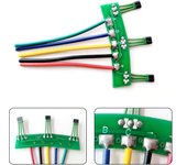 Placa de circuito impreso para bicicleta eléctrica, placa de circuito impreso para bicicleta eléctrica, 120 grados, con cable de 4,5 cm de longitud