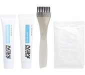 Just for Men, for mustaches and beards, Brush in Color, M-40 Medium-Dark Brown, 1 multi-use kit