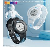 SKMEI Sport Student Watch Astronauta Waterproof LED Digital Watches Multifunction Sports Electronic Watch for Men Gifts 50 metros impermeable para mujeres color rosa