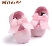 MYGGPP Zapatos de Princesa Rojos Grandes Bordados en Rosa y Blanco Zapatos de bebé Zapatos de Fondo Suave para niños pequeños Zapatos de Princesa 11cm blanco