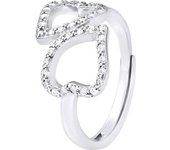 LOVA LOLA VAN DER KEEN - Anillo Tú y Yo - Joyas de Prestigio - Plata de Ley 925 - Joyas para Mujer