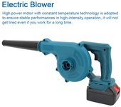 El soplado y la succión recargables 2 en 1 deja el aire eléctrico inalámbrico del poder más elevado del colector de polvo US Plug