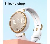 Correa de reloj flexible de fácil instalación de silicona de 14 mm, correa de reloj de repuesto para Garmin LilY