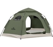 Tienda de campaña de emergencia con protección UV y escalada de emergencia de un solo toque, tienda de campaña en forma de cúpula, tienda de campaña para 5 personas, protección, transpirable, evacuación,