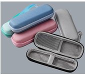 1 estuche de almacenamiento portátil de EVA, bolsa de transporte para bolígrafo traductor, caja protectora para guardar bolígrafo traductor color rosa