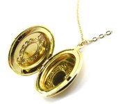 Les Trésors De Lily [J6972] - Collar de diseño 'Scarlett' dorado (cassolette) oro