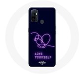 Coque pour Oppo A53 Album Love Yourself Answer Poster Violet