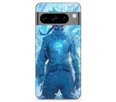 Coque - MANIACASE - Google Pixel 8a Pro - Kakashi Hatake Naruto - Souple - Noir
