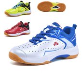 Zapatillas de bádminton para hombre, zapatillas de tenis de mesa, zapatillas de entrenamiento para jóvenes, zapatillas ligeras y antideslizantes para hombre. 36 azul