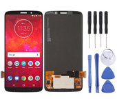Pantalla LCD TFT para Motorola Moto Z3 Play con digitalizador completo(Negro) negro