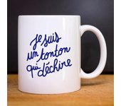 Mug JE SUIS UN TONTON QUI DÉCHIRE TU blanco