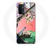 Coque pour Oppo A74 5G Yamato Et Zoro One Piece Anime Poster