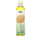 NOW Foods, Now Solutions, Aceite de sésamo orgánico certificado, 8 fl oz (237ml)