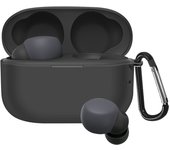 YAODLE LinkBuds S Sony linkbuds s wearable y con funda protectora contra pérdidas para linkbuds s WF-LS900N Estuche, estuche wf-ls900n, recargable, a prueba de golpes, negro