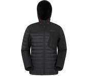 Chaqueta acolchada suave para hombre Turbine II de Mountain Warehouse XXS verde/caqui
