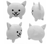 Nuevos juguetes periféricos de peluche del juego Battle Cats que presentan gatos y humanos peleando entre sí