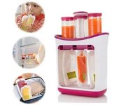 Máquina exprimidora de puré de frutas para niños, suplemento alimenticio, Manual, bolsa de almacenamiento de suplementos de alimentos para bebés, Babycook, botellas de viaje para el hogar y la cocina