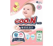 Pañales Goo.N para piel sensible M 6-11kg 56 piezas