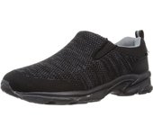 Liberto Edwin - Zapatillas ligeras negras sin cordones para hombre (talla 27.0) negro