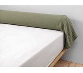 Taie de traversin  Gaïa  85 x 185 cm  Gaze de Coton  - Gaïa Romarin - 85 x 185 cm