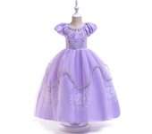 Vestido de fiesta de Halloween de princesa Sofía para niñas europeas y americanas 100 cm