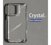 Funda de teléfono de cristal acrílico a prueba de golpes que no amarillea para iPhone 15 Pro max 14 plus 13pro 12 11 Pro max XR XS Max 7 8 Plus Funda rígida parachoques For iPhone 15 puro