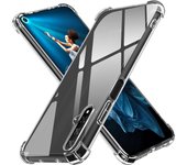 Funda de teléfono transparente de silicona gruesa a prueba de golpes para Honor 20 20 Pro 90 90 Pro 90 Lite 200 Lite 80 50 30i Funda protectora trasera Honor 8X transparente