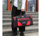 Bolsa de fitness Oxford de gran capacidad, mochila deportiva para yoga, impermeable, multifuncional, con correa de hombro ajustable para fútbol al aire libre.