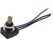 Resistencia ajustable de cono lineal IP65 a prueba de agua, potencia nominal de 0,25 W, ángulo de rotación de 320 grados, rotatorio.