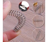 Resorte de compresión de acero inoxidable, accesorios para tijeras de jardinería, herramienta manual de poda, 1 ud.
