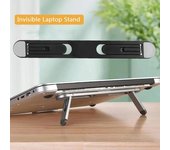 Soporte elevador universal para portátil, compatible con MacBook Pro de 13 a 15 pulgadas, Lenovo, Samsung, almohadilla de refrigeración, soporte invisible para portátil.