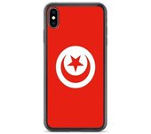 Funda iPhone - Túnez - XS Max - Souple - Multicolore - Drapeau Pays