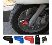 Candados para motocicletas, candados antirrobo para trabajo pesado, candados para frenos de disco, candados antirrobo para ruedas, candados para bicicletas negro