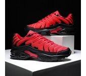 Zapatillas deportivas transpirables para hombre, zapatillas deportivas de tenis para atletismo, ultraligeras, para gimnasio, deportes al aire libre, zapatillas para correr, informales con cordones 45 azul