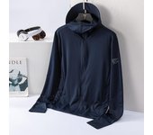 Chaqueta de piel para pareja, ropa de protección solar holgada y transpirable de verano, ropa de protección solar deportiva para hombres y mujeres XXXXL