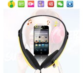 Auriculares estéreo para juegos de 3 colores con micrófono, auriculares con cable, bajos, auriculares de alta calidad para Pc, ordenador, Gamer, reproductor Mp3 rojo