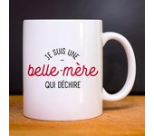 Taza SOY UNA MADRASTRA ROCKING TU blanco