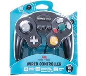 Manette FREAKS AND GEEKS fonction turbo & slow Blanc pour Gamecube/Wii