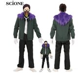 Disfraz de cosplay de anime Boku no Hero Academia Overhaul Chisaki Kai Disfraz de cosplay My Hero Academia Chaqueta de uniforme para hombre XXS