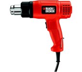 Pistola de calor BLACK+DECKER con empuñadura de pistola, 1750 W, 570 a 740 l/min (Viene con 1 raspador)