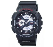 Casio G-Shock World Time Analog Digital GA-110-1A GA110-1A Reloj Hombre negro