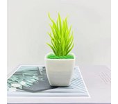 Simulación de planta en maceta, pequeño Mini hogar, jardín, verdor de Aloe, flores artificiales, maceta, decoraciones para el hogar