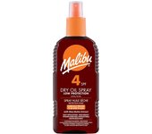 Malibu Dry Oil Spray SPF4 aceite bronceador para bronceado 200ml