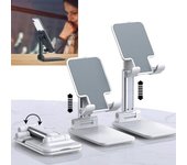 Soporte Universal de escritorio para teléfono móvil, soporte de escritorio para teléfono móvil, tableta ajustable, mesa plegable, 1 unidad verde