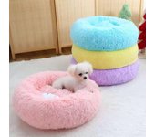 Cama redonda para perros Fotografía Lavable Gatos Casa para perros pequeños Esterillas de algodón súper suaves Sofá 40cm