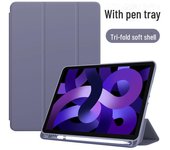 Funda protectora para iPad 10.9 Air5, carcasa anticaída con ranura para bolígrafo, silicona suave, funda de cuero para iPad 12.9. iPad Air 4th/5th generation (10.9-inch only)