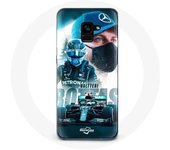 Coque pour Samsung Galaxy A8 Plus Formule 1 Valtteri Bottas pilote automobile finlandais