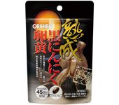 Orihiro Aged Black Garlic Egg Yolk Capsules 90 Count s1953